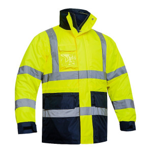 PARKA 4 EN 1 ALTA VISIBILIDAD COMBINADA ADEEPI - CLASE 3