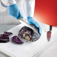 Guantes de protección anticorte para uso alimentario