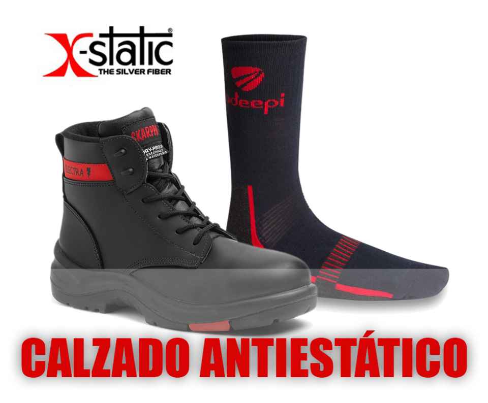 Calzado antiestático, Calzado ESD y Calzado Dieléctrico : Adeepi : Ropa de  trabajo y seguridad laboral