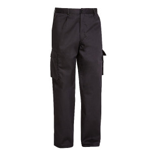 PANTALÓN LABORAL TERGAL NEGRO ADEEPI