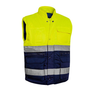 CHALECO ACOLCHADO ALTA VISIBILIDAD COMBINADO ADEEPI - CLASE 1