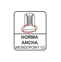 HORMA ANCHA MONDOPOINT 12
