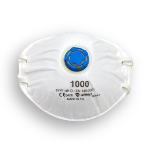 MASCARILLA DE SEGURIDAD ADEEPI MASKS 1000 CON VALVULA FFP1