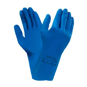 Guantes de protección química de látex de caucho Versatouch® 87-195