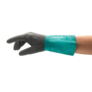 Guantes de protección química de nitrilo AlphaTec® 58-430