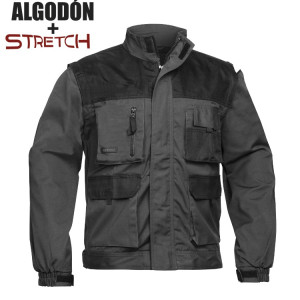 CAZADORA LABORAL FORTE ALGODÓN STRETCH ADEEPI
