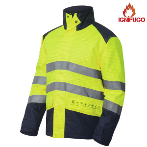 PARKA IGNÍFUGA TOP ALTA VISIBILIDAD MULTINORMA ADEEPI