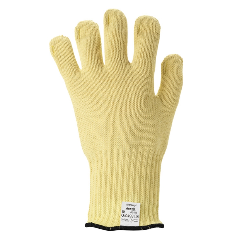 Guantes de protección corte y calor tricotados
