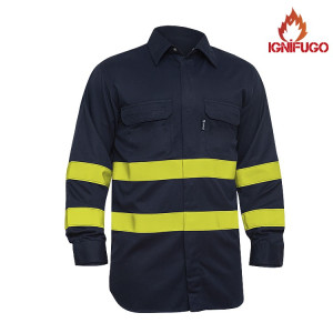 CAMISA IGNÍFUGA DE PROTECCIÓN AV SARECO ADEEPI (ALGODÓN)