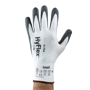 Guantes de protección de corte con recubrimiento de poliuretano HyFlex® 11-724
