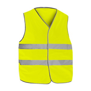 CHALECO REFLECTANTE ALTA VISIBILIDAD CON CREMALLERA ADEEPI - CLASE 2