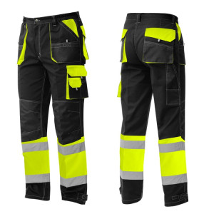 PANTALÓN DE PROTECCIÓN FORTE ALTA VISIBILIDAD ADEEPI - CLASE 1