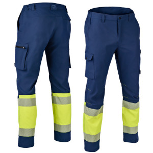 PANTALON ALTA VISIBILIDAD WORKWEAR LIGERO - CLASE 1