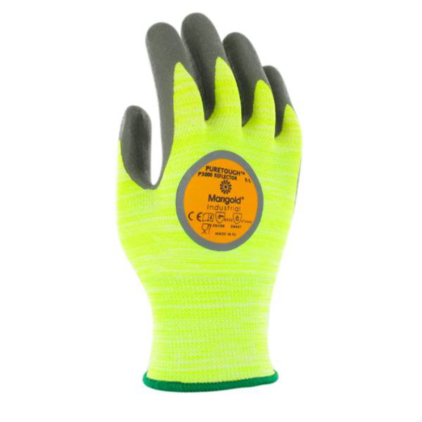 Guantes de protección corte y calor reflectantes