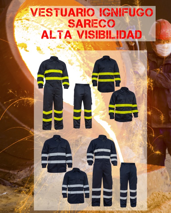 ROPA IGNÍFUGA ALTA VISIBILIDAD : Adeepi : Ropa de trabajo y seguridad  laboral